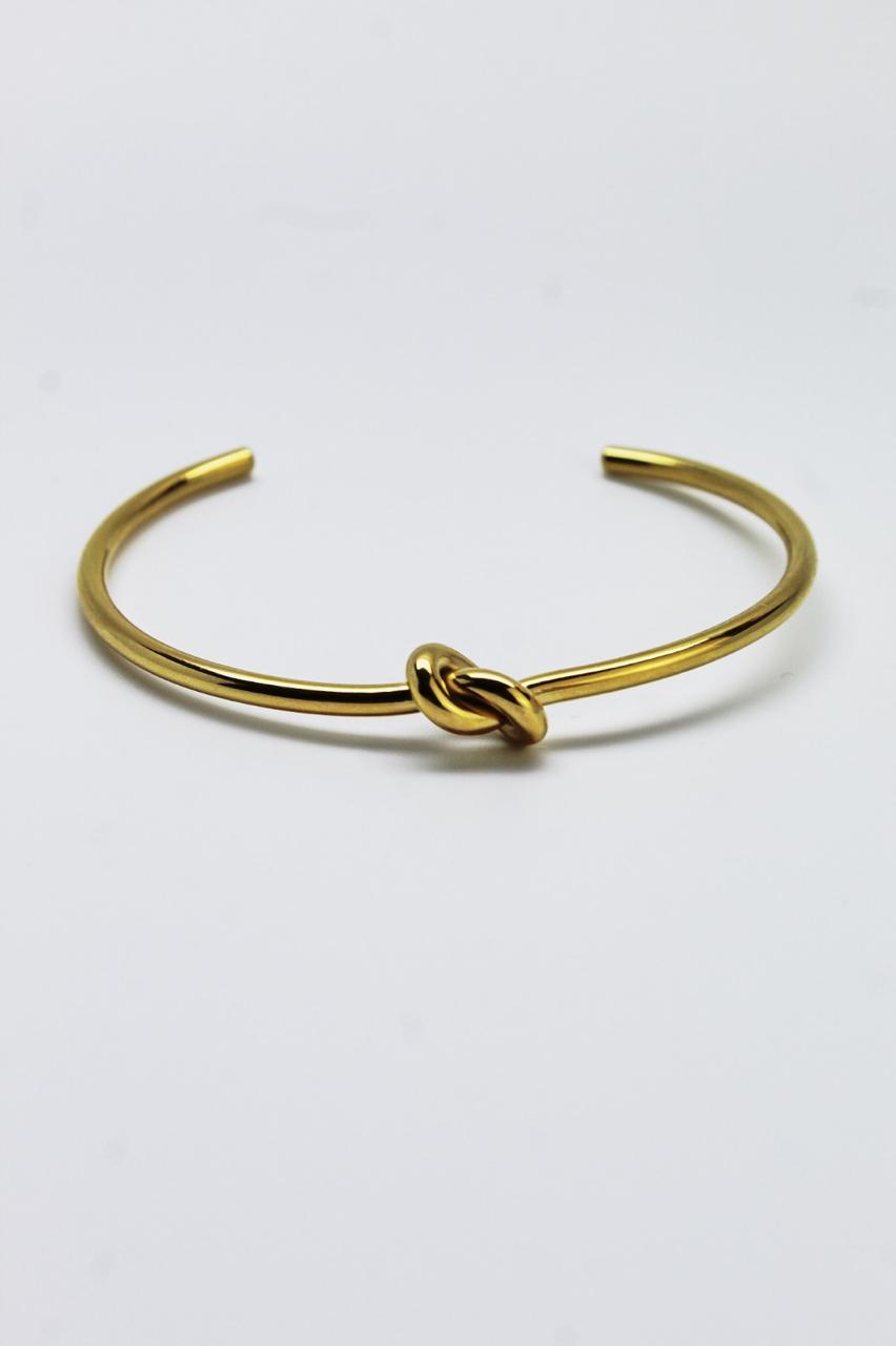 The Unity Knot Cuff | Gold