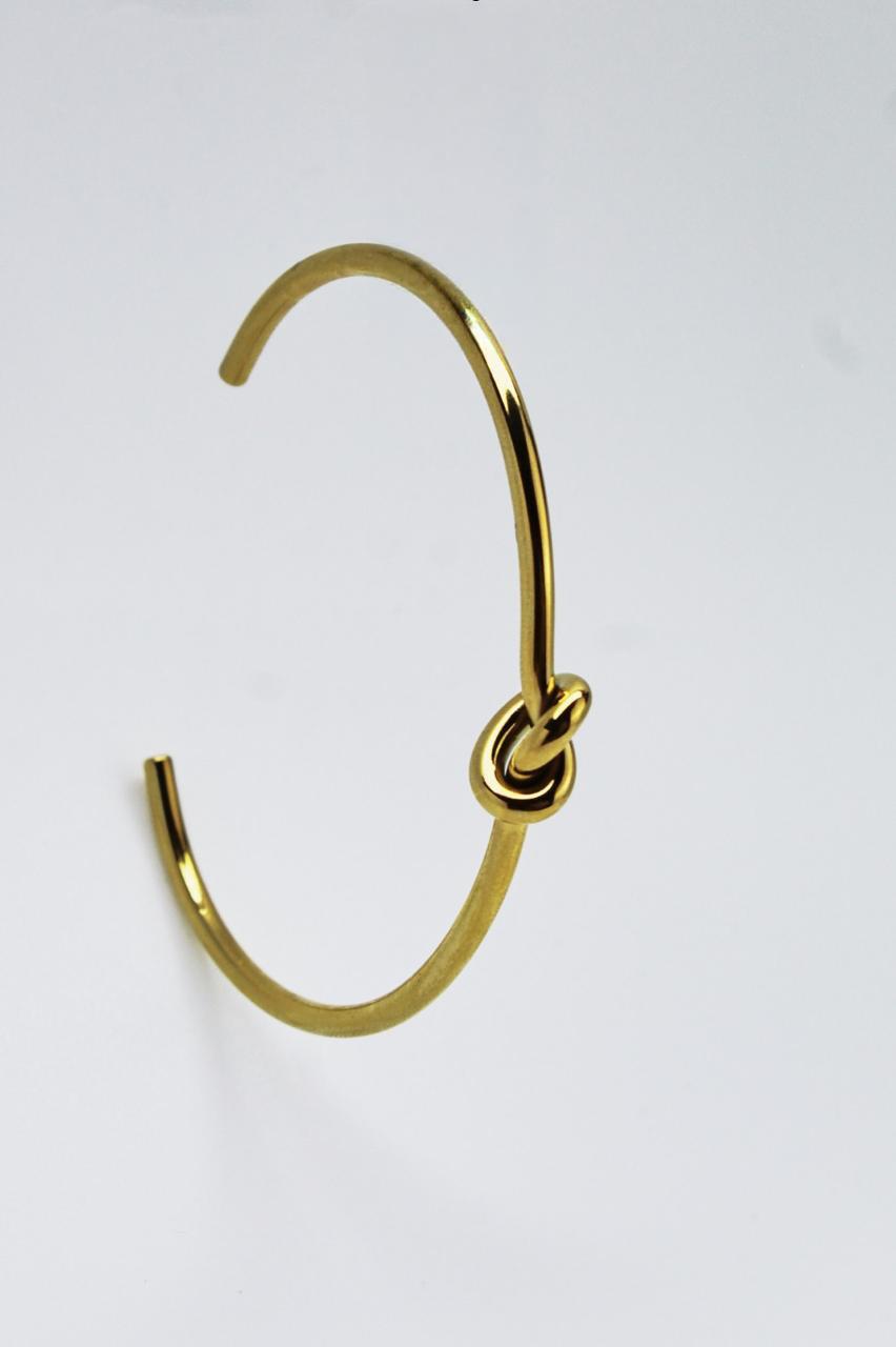 The Unity Knot Cuff | Gold