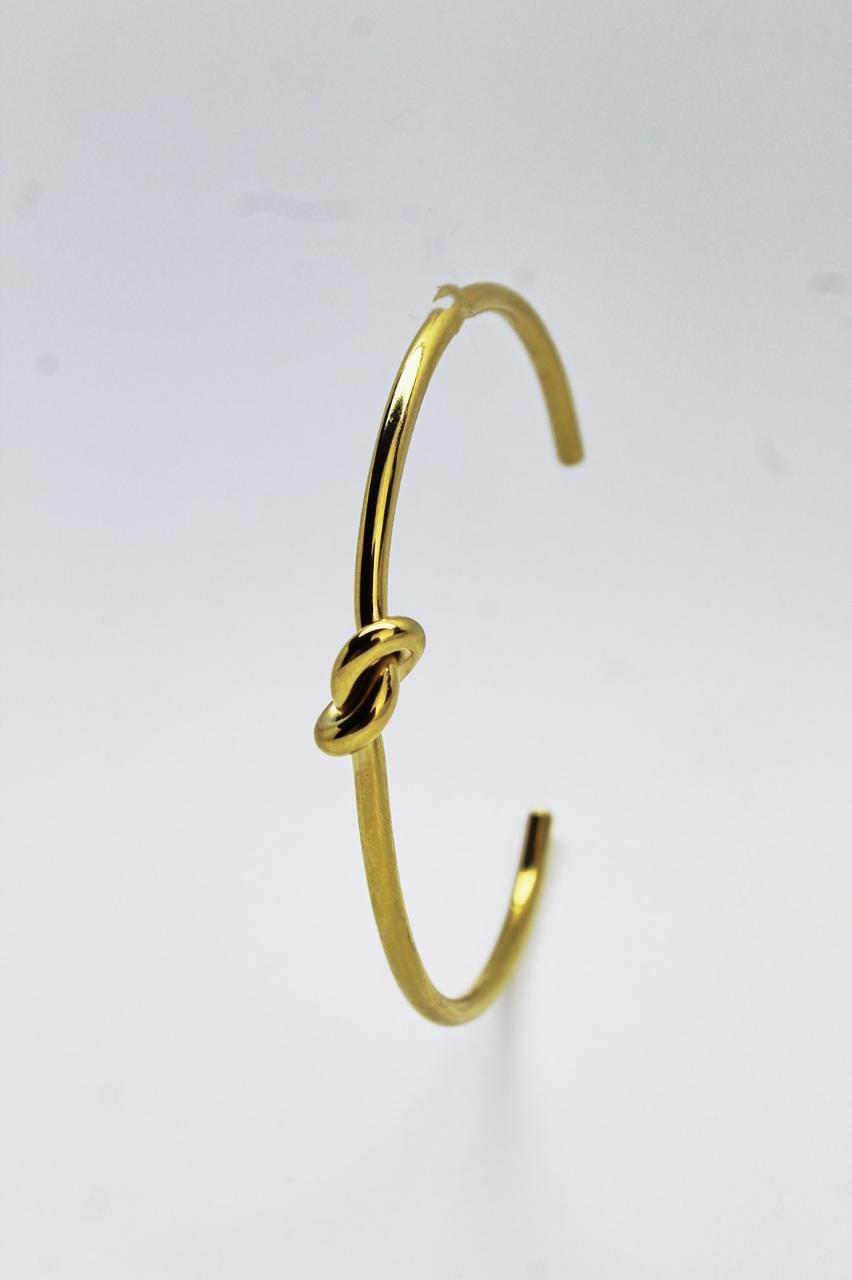 The Unity Knot Cuff | Gold